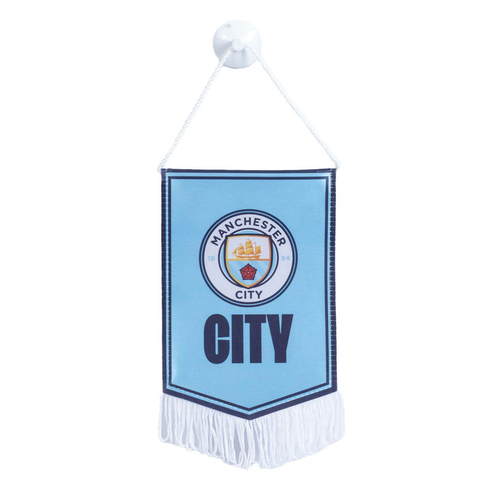 Manchester City FC Mini Crest Pennant: 3 - Flags & Banners By Manchester City