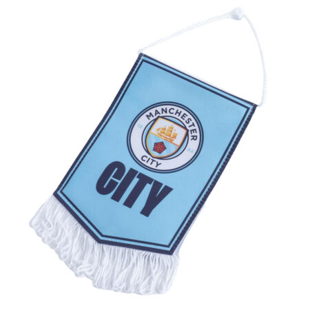 Manchester City FC Mini Crest Pennant: 2 - Flags & Banners By Manchester City