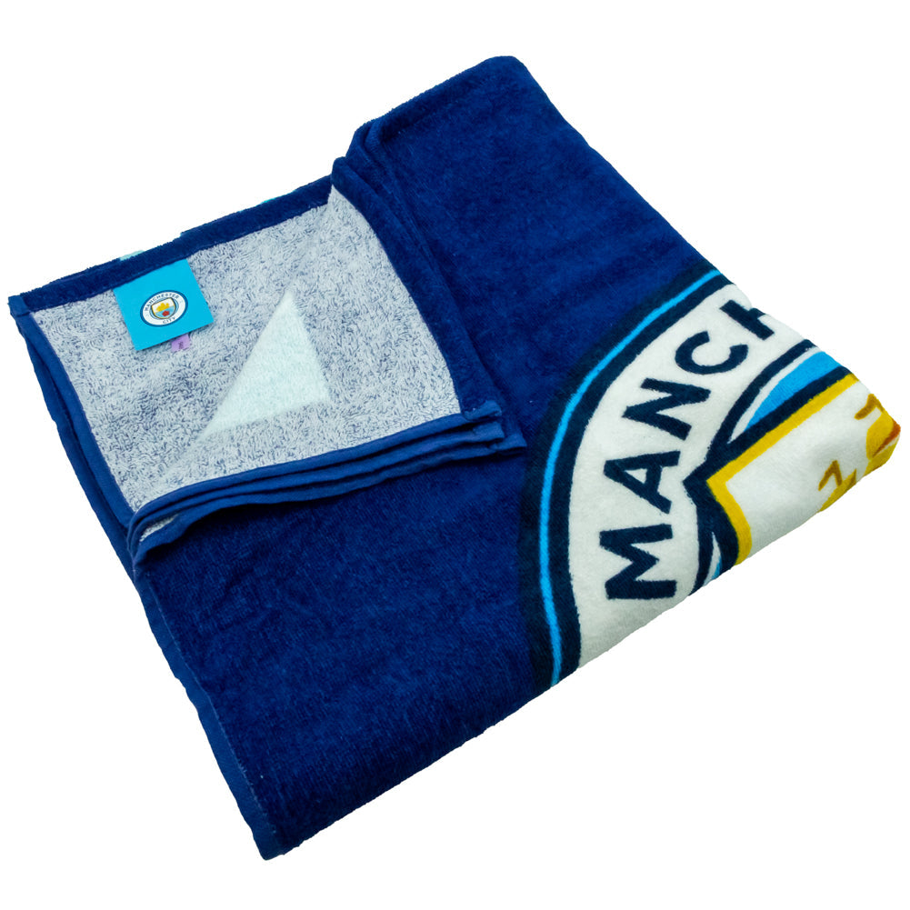 Manchester City FC Particle Towel: 2 - Towels By Manchester City