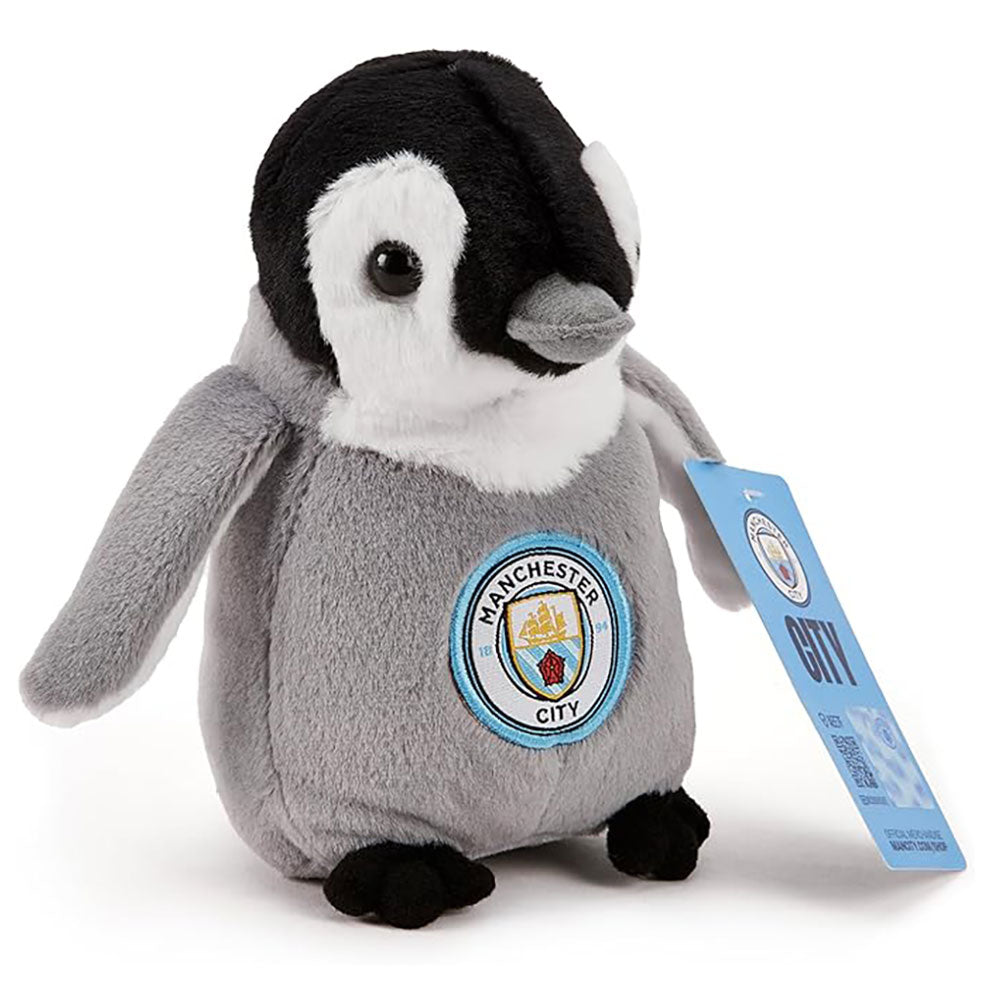 Manchester City FC Plush Penguin: 1 - Teddy Bears & Soft Toys By Manchester City