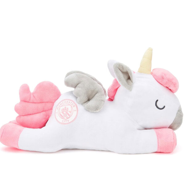 Manchester City FC Plush Unicorn: 2 - Teddy Bears & Soft Toys By Manchester City