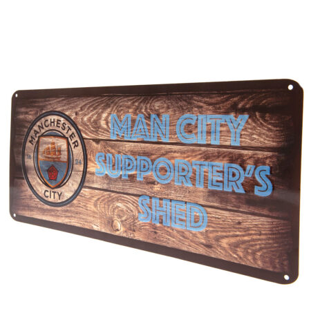 Manchester City FC Shed Sign: 3 - Signs & Plaques By Manchester City