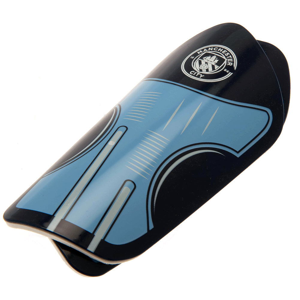 Manchester City FC Delta Shin Pads Youths: 1 - Shin Pads By Manchester City