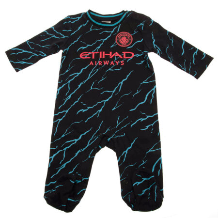 Manchester City FC Sleepsuit 12/18 mths LT: 1 - Baby Clothing By Manchester City
