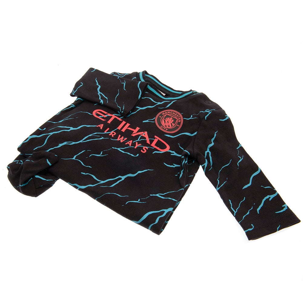 Manchester City FC Sleepsuit 6/9 mths LT: 2 - Baby Clothing By Manchester City