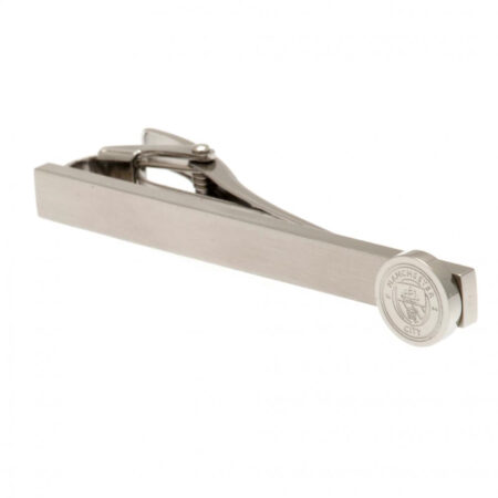 Manchester City FC Stainless Steel Tie Slide: 2 - Cufflinks & Tie Slides By Manchester City
