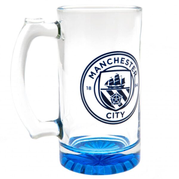 Manchester City FC Stein Glass Tankard: 2 - Glassware By Manchester City