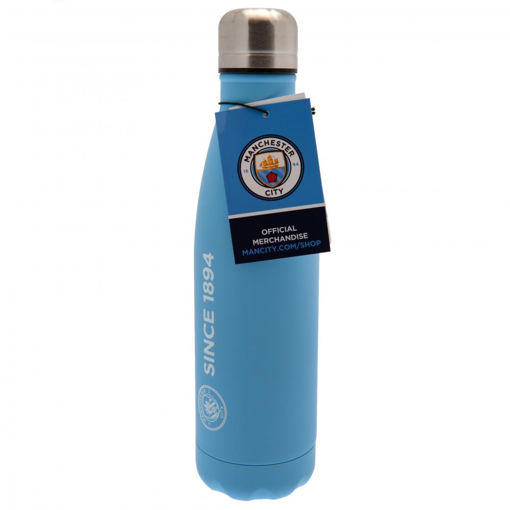 Manchester City FC Thermal Flask: 3 - Water Bottles By Manchester City
