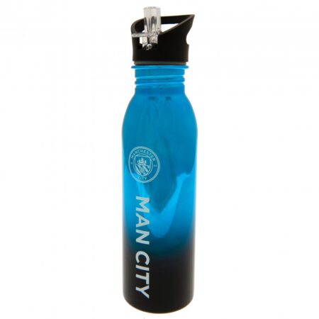 Manchester City FC UV Metallic Drinks Bottle: 2 - Water Bottles By Manchester City