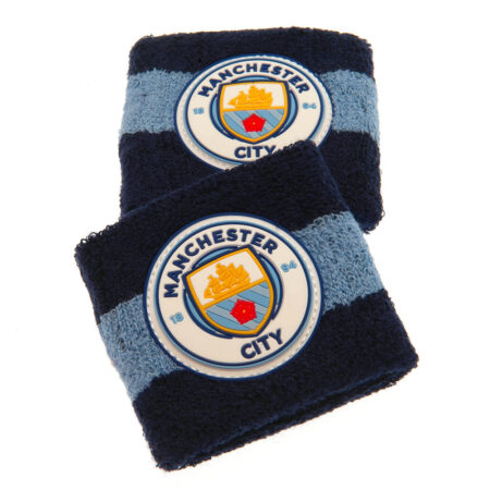 Manchester City FC Wristbands: 2 - Armbands & Wristbands By Manchester City