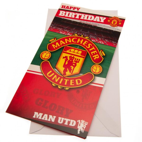 Manchester United FC Stadium Birthday Card: 1 - Greeting Cards By Manchester United