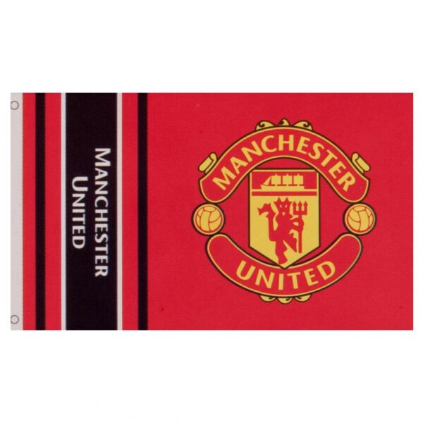 Manchester United FC Wordmark Flag: 2 - Flags & Banners By Manchester United
