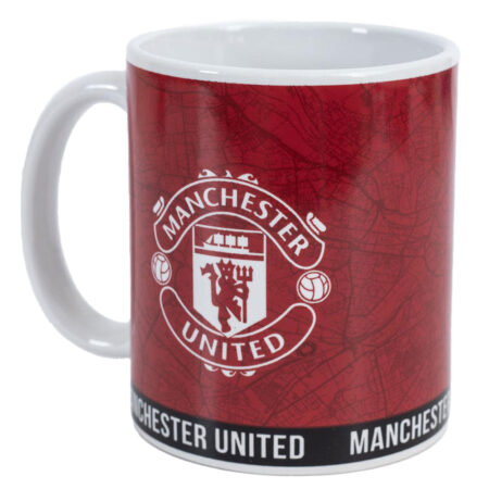 Manchester united fc identity mug