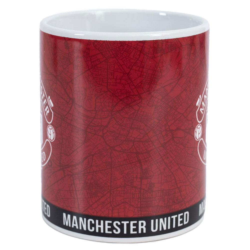Manchester united fc identity mug