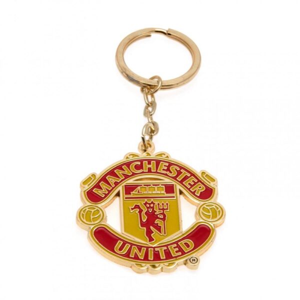 Manchester United FC Crest Keyring: 2 - Keyrings By Manchester United