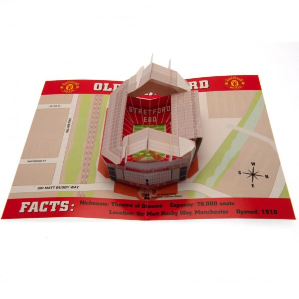 Manchester United FC Pop-Up Birthday Card: 2 - Greeting Cards By Manchester United