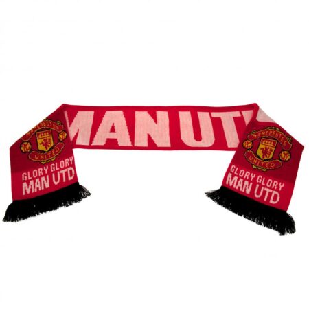 Manchester United FC Glory Glory Scarf: 3 - Scarves By Manchester United