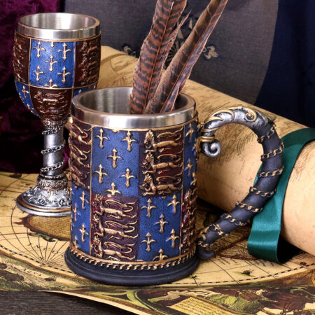 Medieval edwardian tankard historical heritage mug