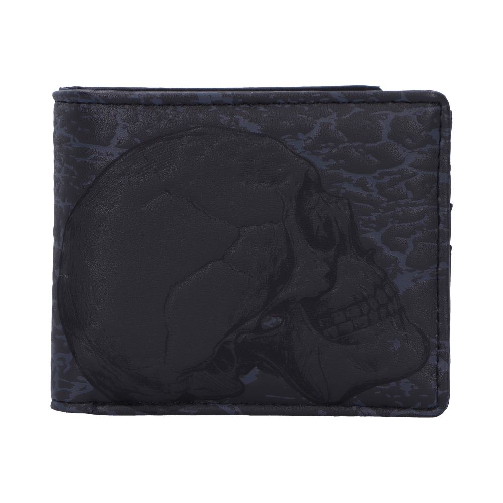 Memento Mori Skull Embossed Wallet: 2 - Wallets By Gift Moments