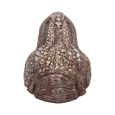 Metallic tyrannosaurus rex head trinket dish