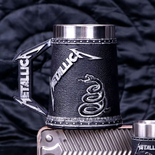 Metallica Black Album Tankard: 2 - Tankards By Metallica