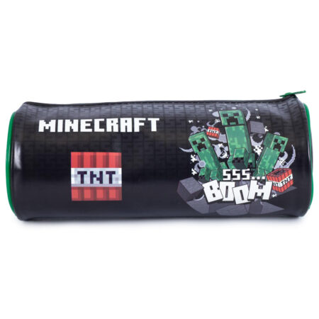 Minecraft barrel pencil case