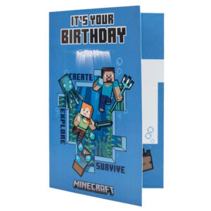 Minecraft Birthday Card: 2 - Greeting Cards By Minecraft