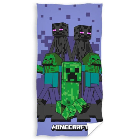 Minecraft creeper towel