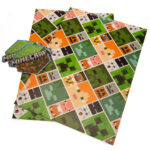 Minecraft gift wrap