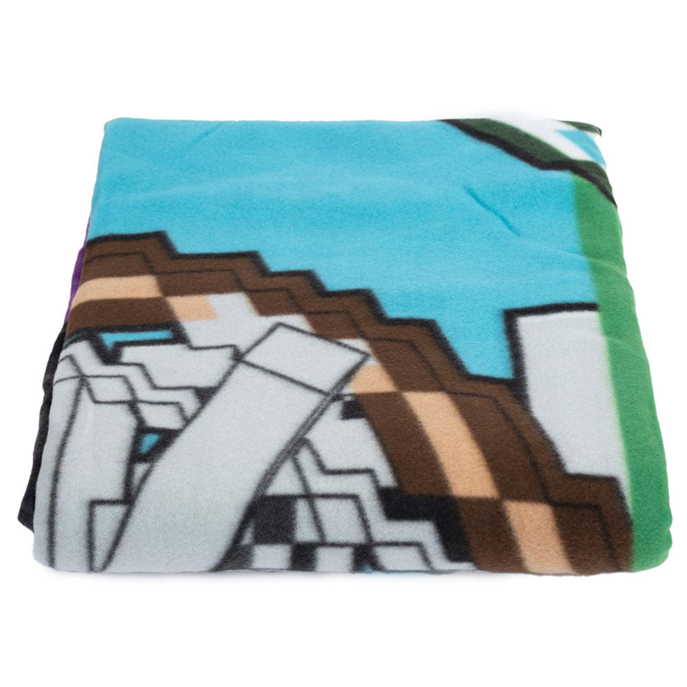 Minecraft premium xl fleece blanket