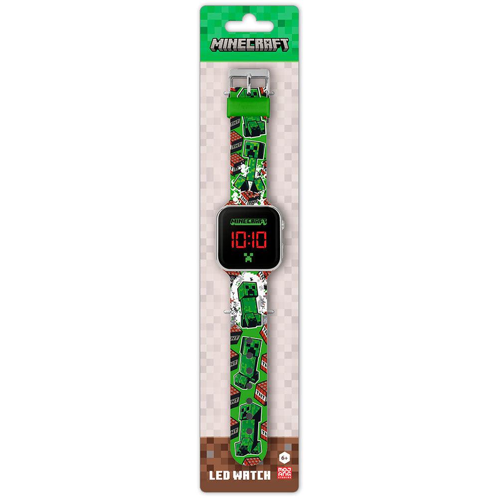Minecraft tnt junior led watch