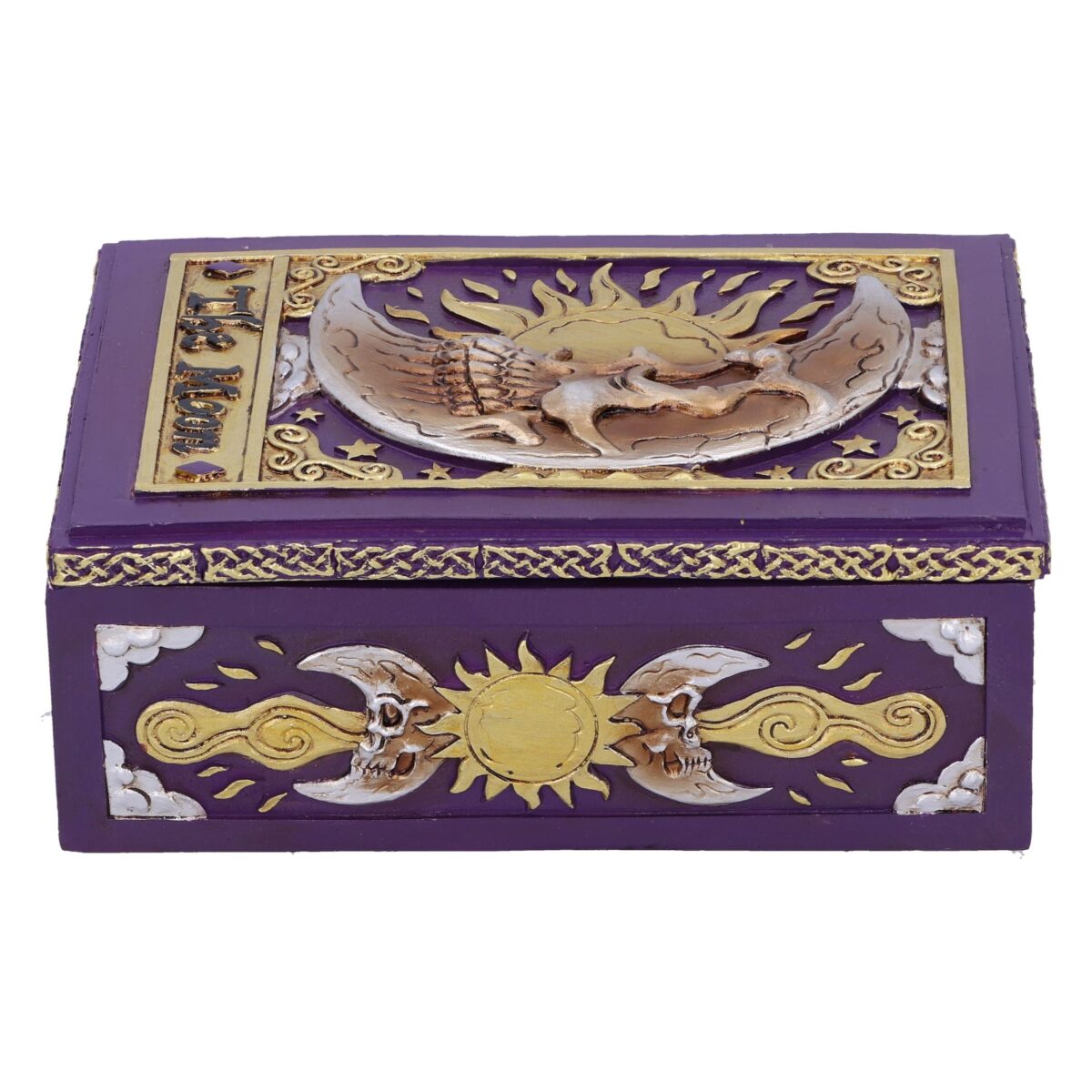 Moon tarot trinket box