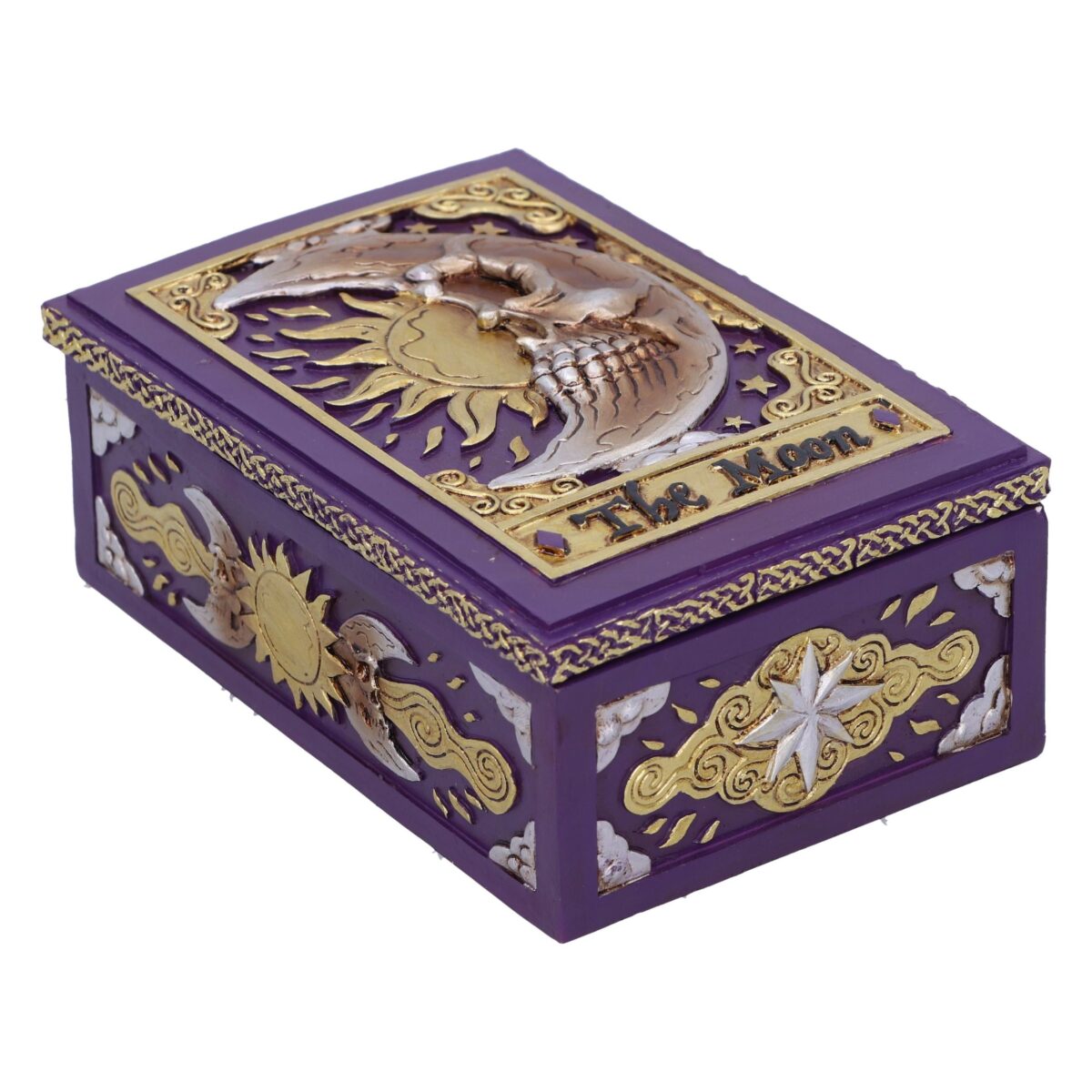 Moon tarot trinket box