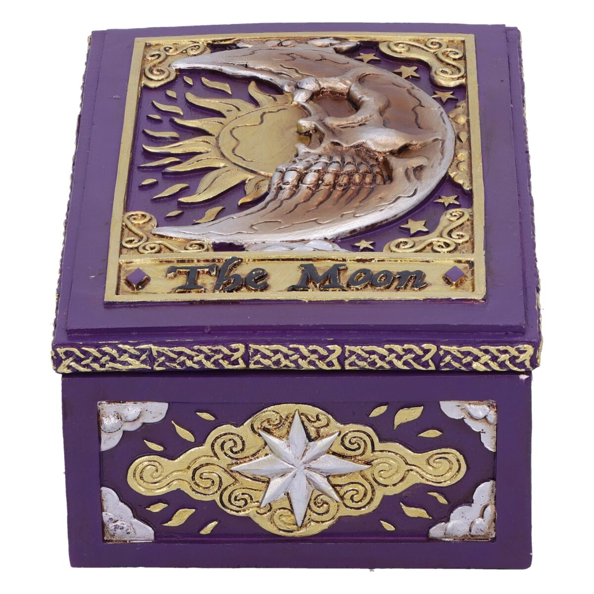 Moon tarot trinket box