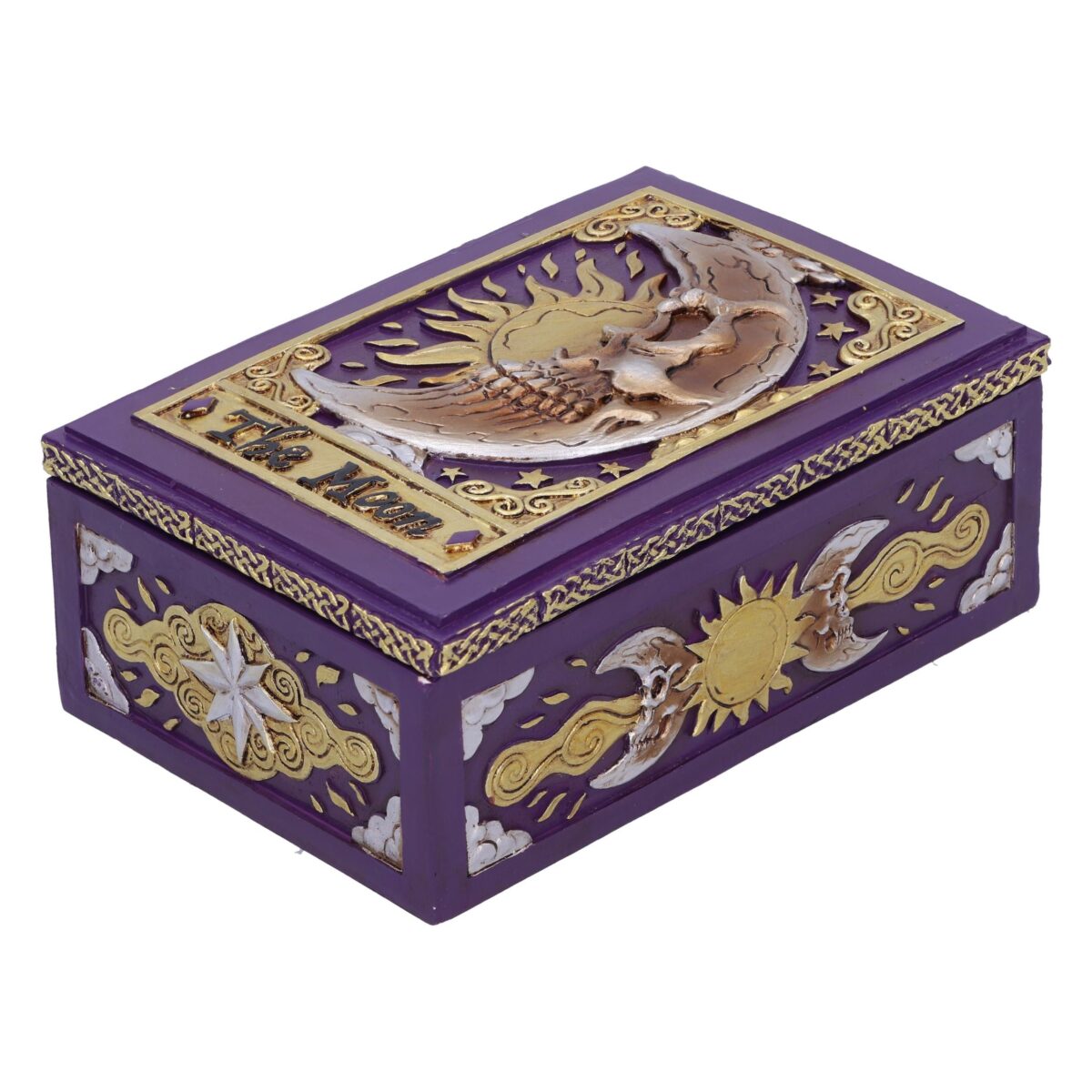 Moon tarot trinket box