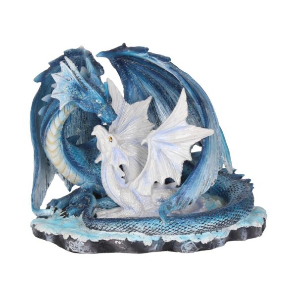 Mothers Love Blue Dragon and White Dragonling Figurine: 2 - Figurines Medium (15-29cm) By Gift Moments