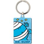 Mr bump metal keyring