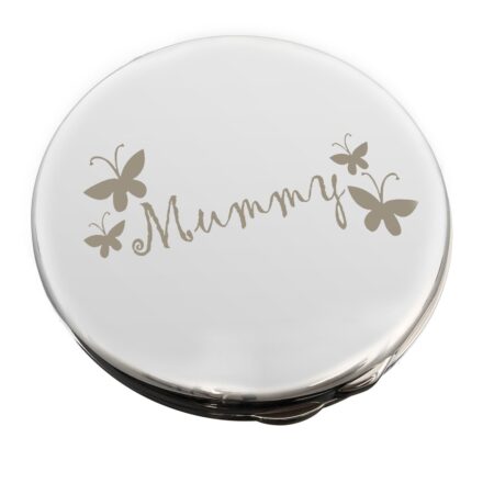 Mummy Round Compact Mirror: 2 - Compact Mirrors By Gift Moments