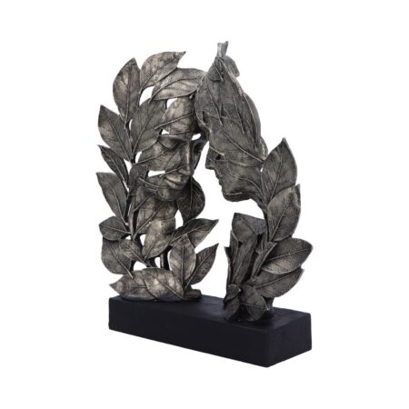 Natural emotion love silver statue 31cm
