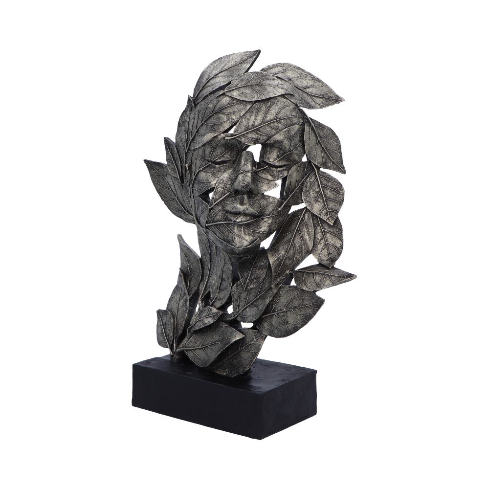 Natural emotion peace silver statue 32cm