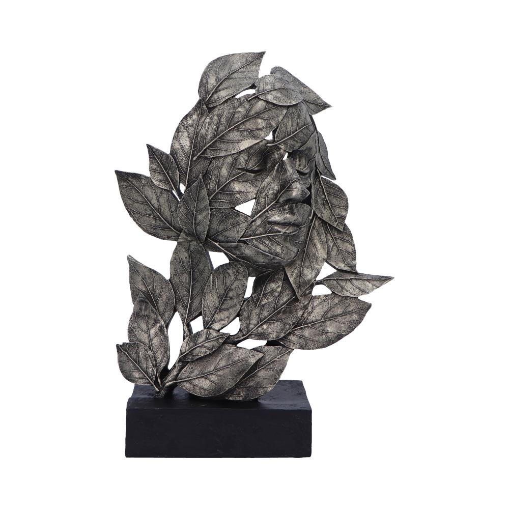 Natural emotion peace silver statue 32cm