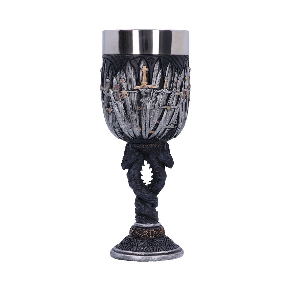 Nemesis medieval sword dragon wine goblet
