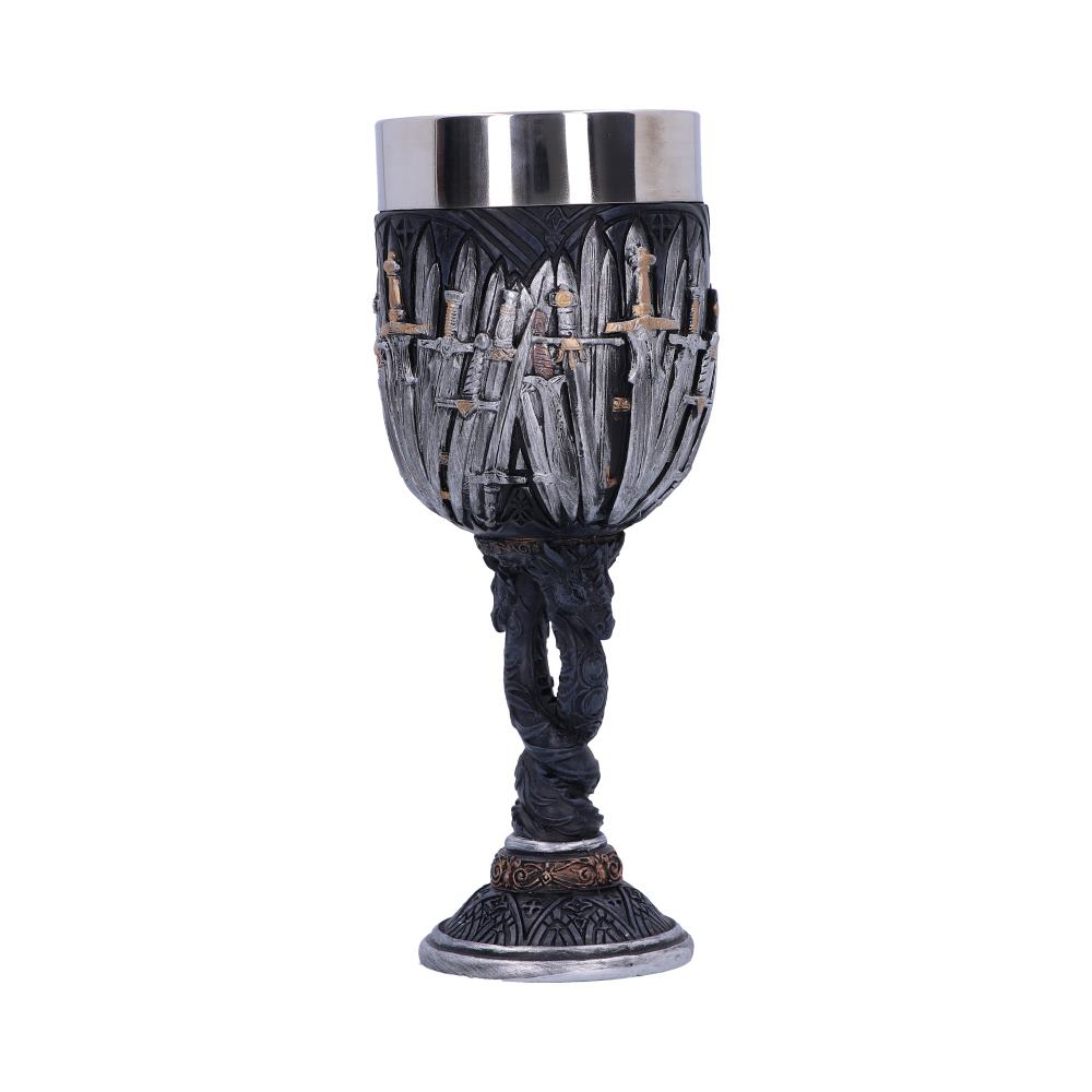 Nemesis medieval sword dragon wine goblet