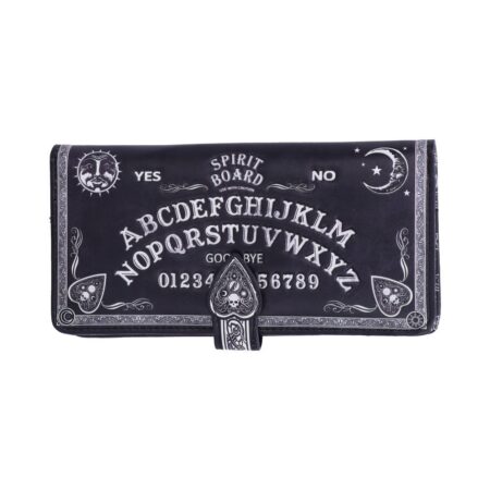 Nemesis Now Spirit Board Embossed Purse Ouija Wallet Black 18.5cm: 2 - Purses By NN Designs