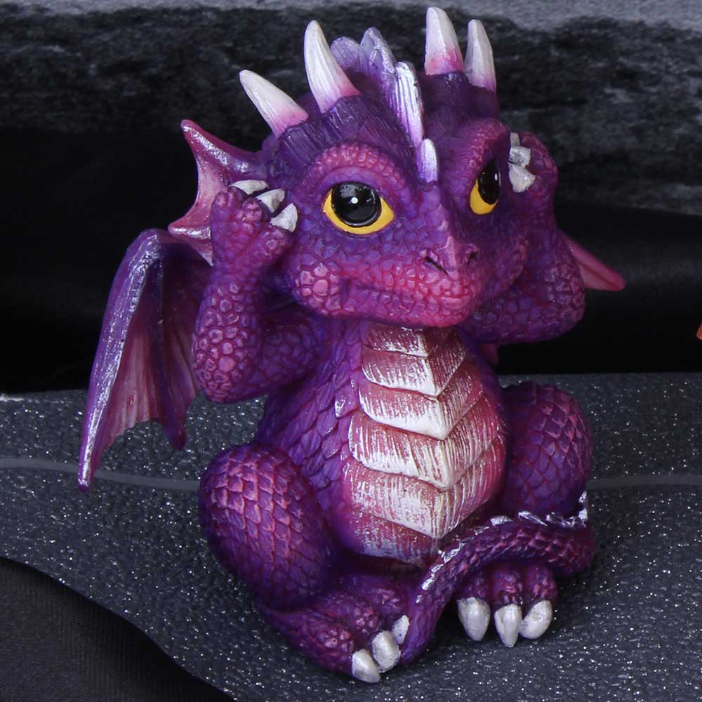 Nemesis Now Three Wise Dragonlings Figurines Dragon Ornaments: 1 - Figurines Small (Under 15cm) By NN Designs