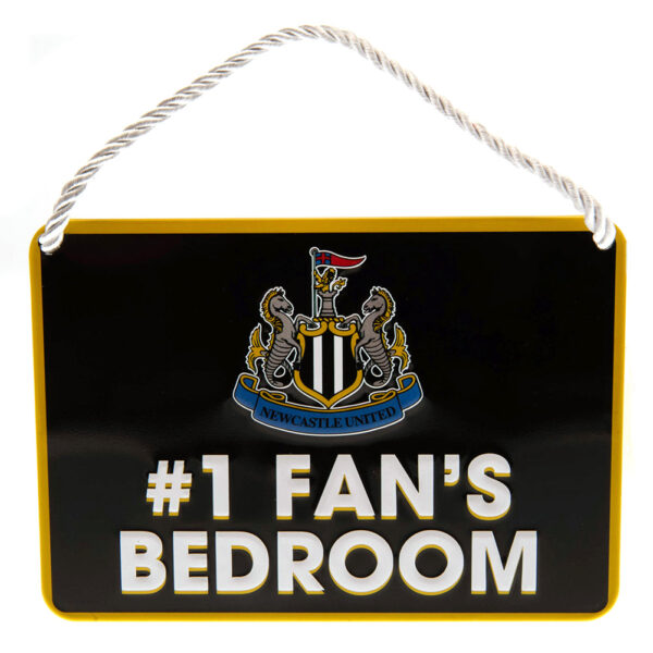 Newcastle United FC Bedroom Sign No1 Fan: 2 - Signs & Plaques By Newcastle United