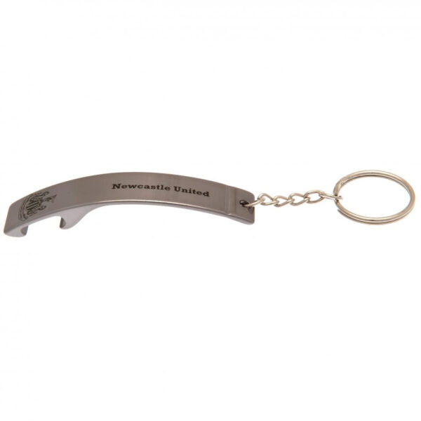 Newcastle United FC Sleek Bottle Opener Keyring: 1 - Keyrings By Newcastle United