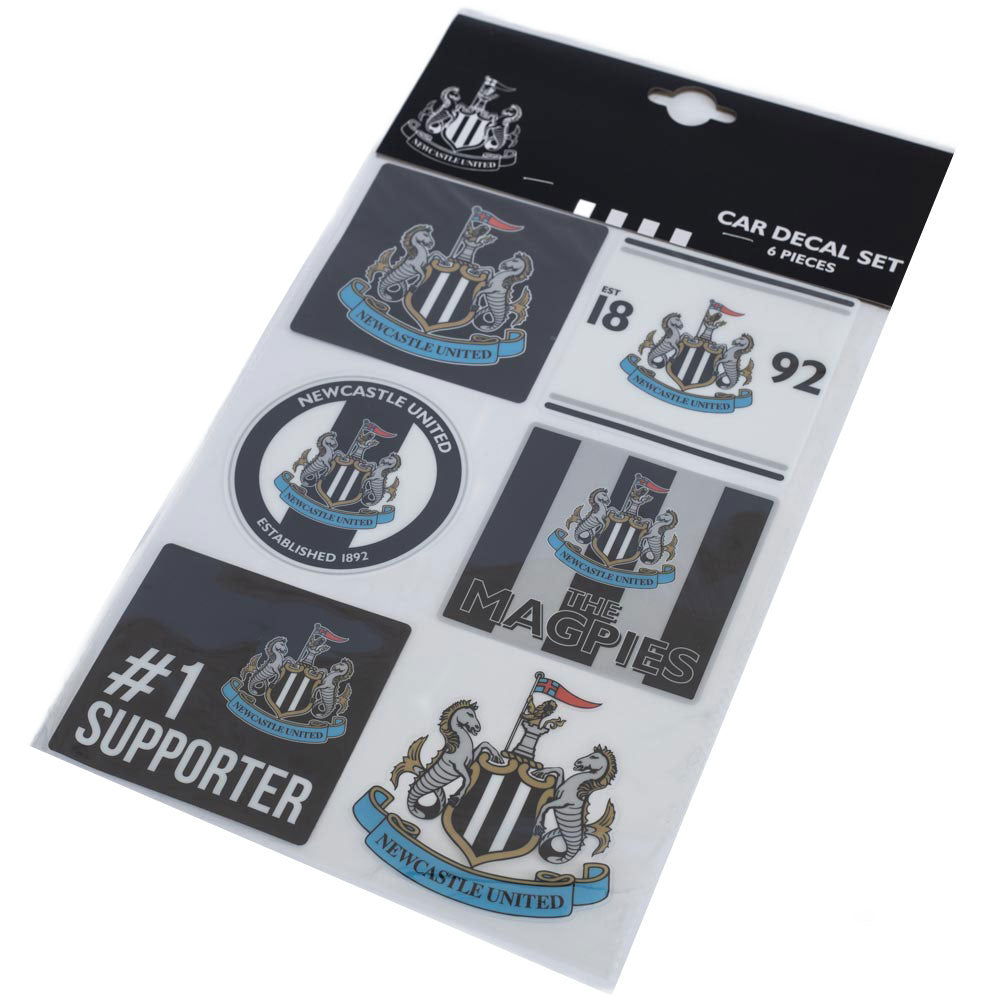 Newcastle United FC Car Decal Set: 3 - Car Accessories By Newcastle United