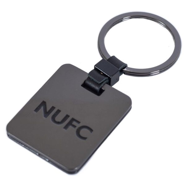 Newcastle United FC Galvanised Keyring: 2 - Keyrings By Newcastle United