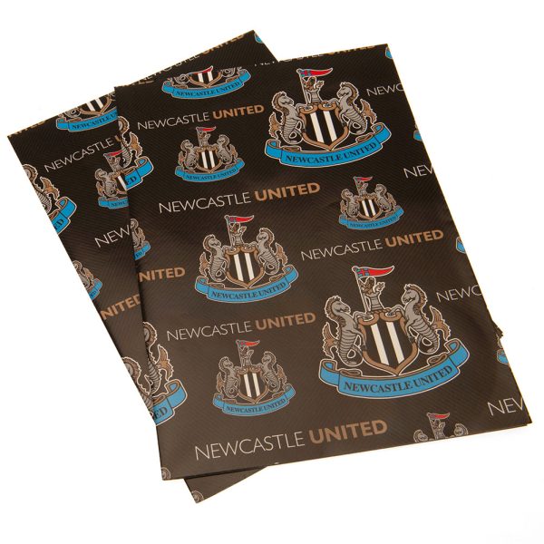 Newcastle United FC Text Gift Wrap: 2 - Gift Wrap & Bags By Newcastle United